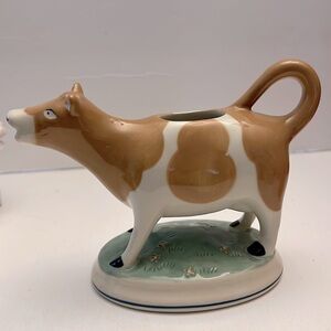 Pfaltzgraff Cow Creamer The Circle Of Kindness Jana Kolpen Mary Tiegreen 2006
